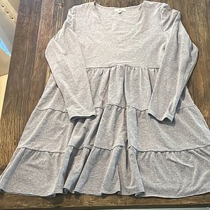 BP knit flounced dress NWOT XL